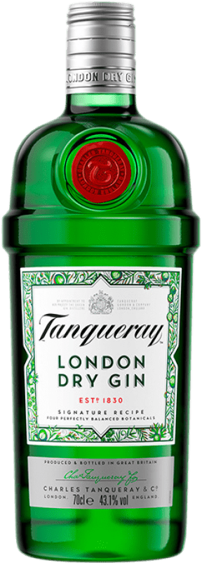 19,95 € Kostenloser Versand | Gin Tanqueray Großbritannien Flasche 70 cl