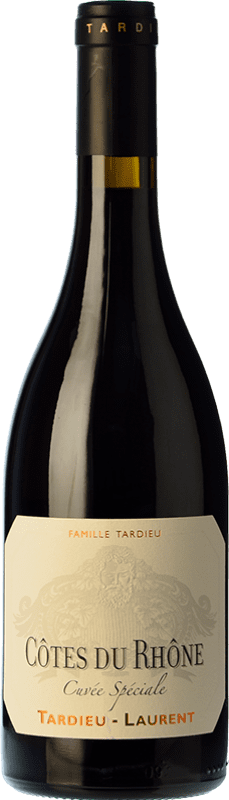 39,95 € Envio grátis | Vinho Tinto Tardieu-Laurent Cuvée, Especial Crianza A.O.C. Côtes du Rhône Rhône França Garnacha — Grenache 75 cl