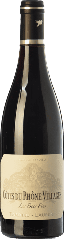 12,95 € 免费送货 | 红酒 Tardieu-Laurent Les Becs Fins 年轻的 A.O.C. Côtes du Rhône 罗纳 法国 Syrah, Grenache 瓶子 75 cl