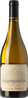 54,95 € Free Shipping | White wine Tardieu-Laurent Vieilles Vignes Blanc Crianza A.O.C. Châteauneuf-du-Pape Rhône France Grenache White, Roussanne, Clairette Blanche Bottle 75 cl