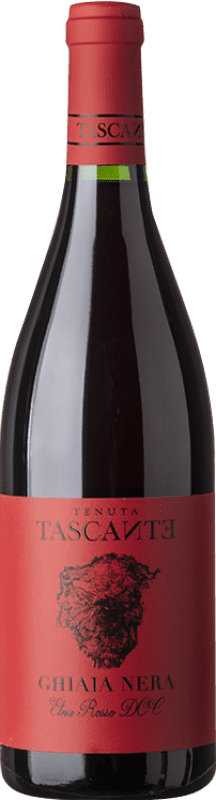 27,95 € Free Shipping | Red wine Tasca d'Almerita Tascante Ghiaia Nera I.G.T. Terre Siciliane Sicily Italy Nerello Mascalese Bottle 75 cl