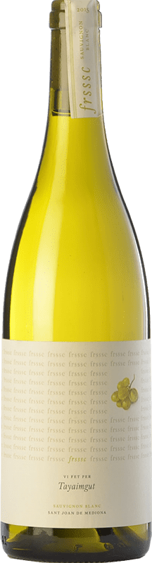 13,95 € Envoi gratuit | Vin Blanc Tayaimgut Fresc D.O. Penedès Catalogne Espagne Sauvignon 75 cl