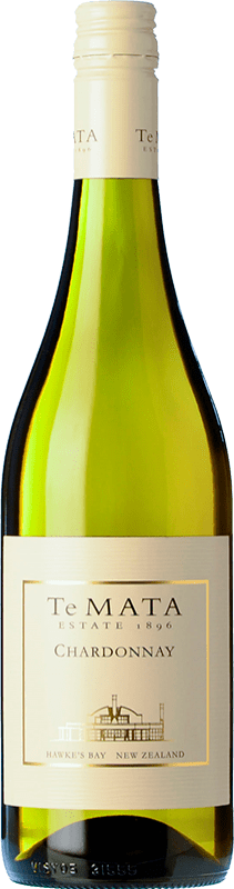 15,95 € Бесплатная доставка | Белое вино Te Mata старения I.G. Hawkes Bay Hawke's Bay Новая Зеландия Chardonnay бутылка 75 cl