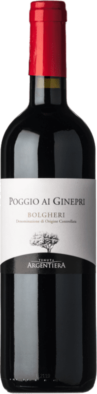 19,95 € Free Shipping | Red wine Tenuta Argentiera Poggio ai Ginepri D.O.C. Bolgheri Tuscany Italy Merlot, Syrah, Cabernet Sauvignon, Petit Verdot Magnum Bottle 1,5 L