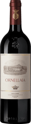 318,95 € Бесплатная доставка | Красное вино Ornellaia D.O.C. Bolgheri Тоскана Италия Merlot — Мерло, Cabernet Sauvignon — Каберне Совиньон, Cabernet Franc — Каберне Фран, Petit Verdot Бутылка 75 cl