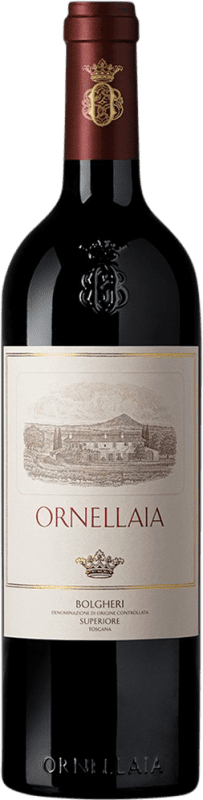 298,95 € Envoi gratuit | Vin rouge Ornellaia D.O.C. Bolgheri Toscane Italie Merlot, Cabernet Sauvignon, Cabernet Franc, Petit Verdot Bouteille 75 cl