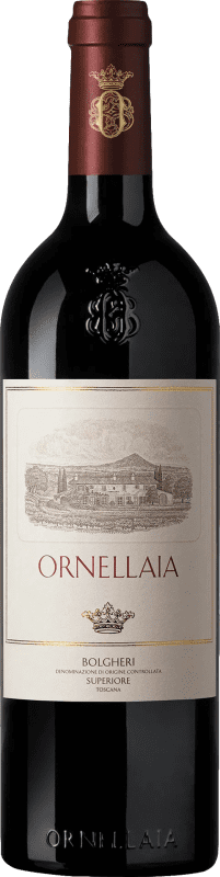 318,95 € Envío gratis | Vino Tinto Ornellaia D.O.C. Bolgheri Toscana Italia Merlot, Cabernet Sauvignon, Cabernet Franc, Petit Verdot Botella 75 cl