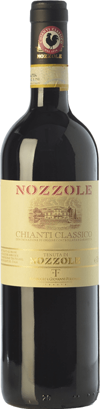 17,95 € Kostenloser Versand | Rotwein Tenuta di Nozzole D.O.C.G. Chianti Classico Toskana Italien Sangiovese Flasche 75 cl
