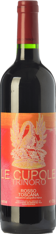 33,95 € Free Shipping | Red wine Tenuta di Trinoro Le Cupole I.G.T. Toscana Tuscany Italy Merlot, Cabernet Sauvignon, Cabernet Franc, Petit Verdot Bottle 75 cl