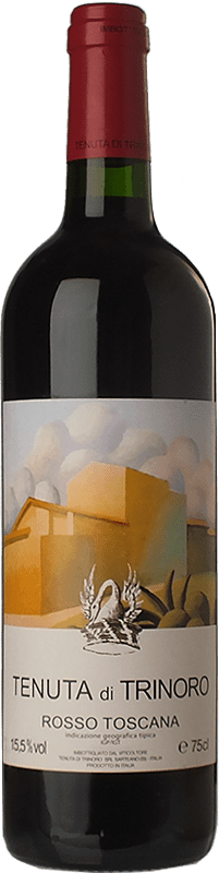 173,95 € Envío gratis | Vino tinto Tenuta di Trinoro I.G.T. Toscana Toscana Italia Cabernet Sauvignon, Cabernet Franc, Petit Verdot Botella 75 cl