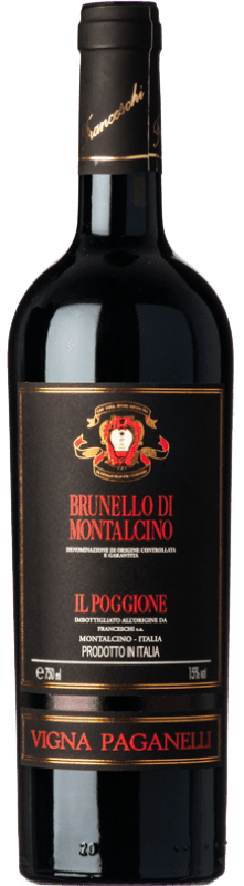 134,95 € Envío gratis | Vino Tinto Il Poggione Vigna Paganelli Reserva D.O.C.G. Brunello di Montalcino Toscana Italia Sangiovese 75 cl
