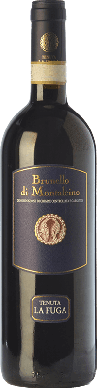 57,95 € Бесплатная доставка | Красное вино Tenuta La Fuga D.O.C.G. Brunello di Montalcino Тоскана Италия Sangiovese — Санджовезе Бутылка 75 cl