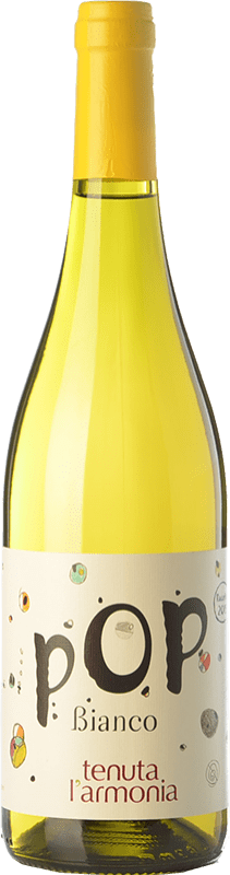 13,95 € Бесплатная доставка | Белое вино Tenuta L'Armonia Tenuta l'Armonia Pop Bianco I.G.T. Veneto Венето Италия Garganega бутылка 75 cl