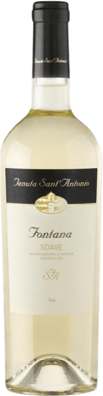 14,95 € Бесплатная доставка | Белое вино Tenuta Sant'Antonio Fontana D.O.C. Soave Венето Италия Trebbiano — Треббиано, Garganega — Гарганега 75 cl