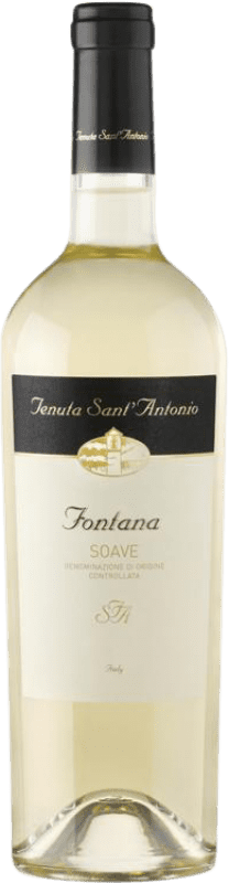 12,95 € Envio grátis | Vinho branco Tenuta Sant'Antonio Fontana D.O.C. Soave Vêneto Itália Garganega, Trebbiano di Soave Garrafa 75 cl