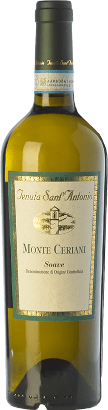 11,95 € 免费送货 | 白酒 Tenuta Sant'Antonio Monte Ceriani D.O.C. Soave 威尼托 意大利 Garganega 瓶子 75 cl
