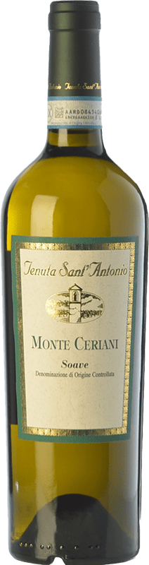 12,95 € Envio grátis | Vinho branco Tenuta Sant'Antonio Monte Ceriani D.O.C. Soave Vêneto Itália Garganega Garrafa 75 cl