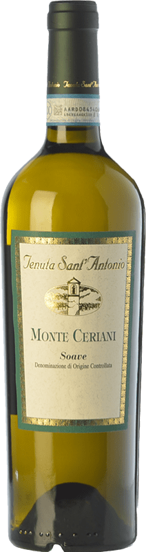 12,95 € Kostenloser Versand | Weißwein Tenuta Sant'Antonio Monte Ceriani D.O.C. Soave Venetien Italien Garganega 75 cl