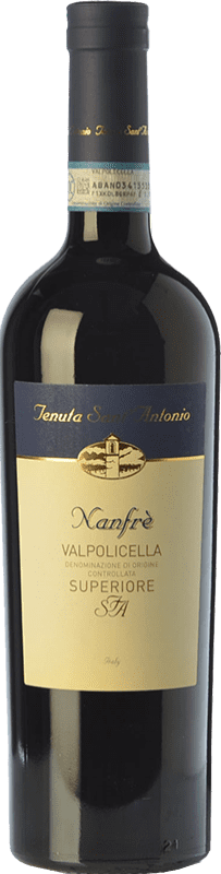 17,95 € Free Shipping | Red wine Tenuta Sant'Antonio Superiore Nanfrè D.O.C. Valpolicella Veneto Italy Corvina, Rondinella Bottle 75 cl