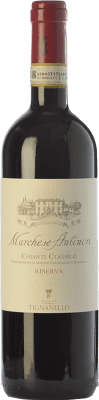 29,95 € Free Shipping | Red wine Antinori Tignanello Marchesi Antinori Riserva Reserva D.O.C.G. Chianti Classico Tuscany Italy Cabernet Sauvignon, Sangiovese Bottle 75 cl