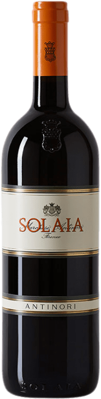 428,95 € Kostenloser Versand | Rotwein Antinori Tignanello Marchesi Antinori Solaia Alterung I.G.T. Toscana Toskana Italien Cabernet Sauvignon, Sangiovese, Cabernet Franc Flasche 75 cl