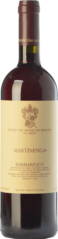 63,95 € Spedizione Gratuita | Vino rosso Cisa Asinari Marchesi di Grésy Martinenga D.O.C.G. Barbaresco Piemonte Italia Nebbiolo Bottiglia 75 cl