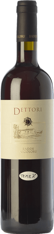 56,95 € 免费送货 | 红酒 Dettori Rosso I.G.T. Romangia 撒丁岛 意大利 Cannonau 瓶子 75 cl
