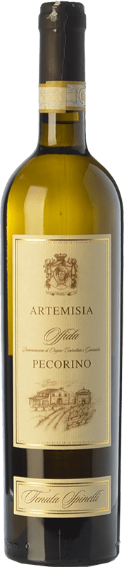 15,95 € Бесплатная доставка | Белое вино Tenute Spinelli Artemisia D.O.C. Offida Marche Италия Pecorino бутылка 75 cl