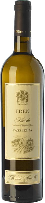 12,95 € Spedizione Gratuita | Vino bianco Tenute Spinelli Eden I.G.T. Marche Marche Italia Passerina Bottiglia 75 cl