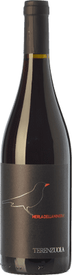 19,95 € Free Shipping | Red wine Terenzuola Merla della Miniera I.G.T. Toscana Tuscany Italy Canaiolo Black Bottle 75 cl