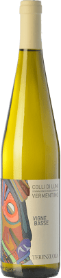 15,95 € Envío gratis | Vino Blanco Terenzuola Vigne Basse D.O.C. Colli di Luni Liguria Italia Vermentino 75 cl