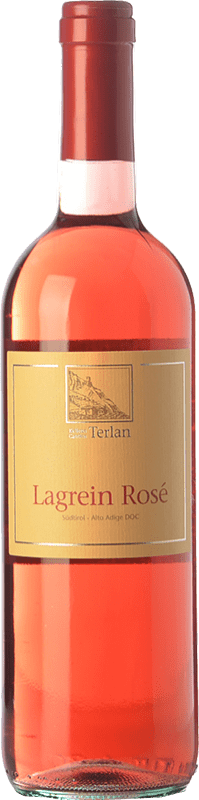 14,95 € Kostenloser Versand | Rosé-Wein Terlano Rosé D.O.C. Alto Adige Trentino-Südtirol Italien Lagrein Flasche 75 cl