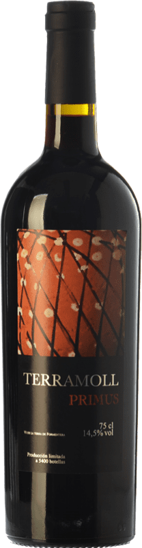 18,95 € 免费送货 | 红酒 Terramoll Primus 岁 I.G.P. Vi de la Terra de Formentera 巴利阿里群岛 西班牙 Merlot, Cabernet Sauvignon 瓶子 75 cl