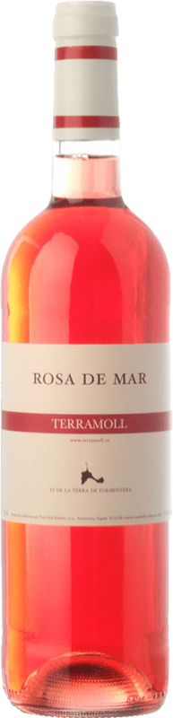 22,95 € Free Shipping | Rosé wine Terramoll Rosa de Mar I.G.P. Vi de la Terra de Formentera Balearic Islands Spain Merlot, Cabernet Sauvignon, Monastrell Bottle 75 cl