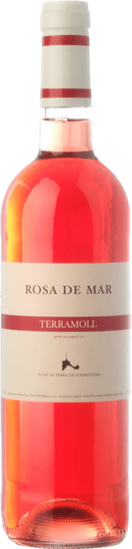 25,95 € Бесплатная доставка | Розовое вино Terramoll Rosa de Mar I.G.P. Vi de la Terra de Formentera Балеарские острова Испания Merlot, Cabernet Sauvignon, Monastrell бутылка 75 cl