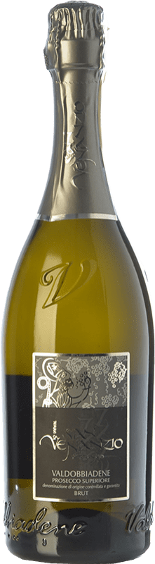 13,95 € Free Shipping | White sparkling San Venanzio Brut D.O.C.G. Prosecco di Conegliano-Valdobbiadene Treviso Italy Glera Bottle 75 cl