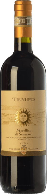12,95 € 免费送货 | 红酒 Terre di Talamo Tempo D.O.C.G. Morellino di Scansano 托斯卡纳 意大利 Sangiovese 瓶子 75 cl