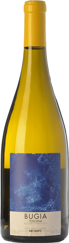 53,95 € Бесплатная доставка | Белое вино Bibi Graetz Bugia I.G.T. Toscana Тоскана Италия Ansonica бутылка 75 cl