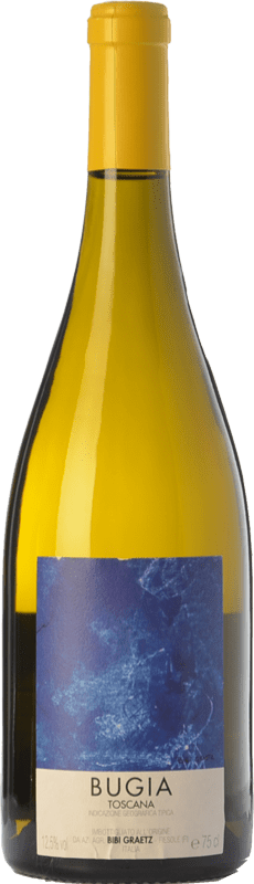 55,95 € Envío gratis | Vino blanco Bibi Graetz Bugia I.G.T. Toscana Toscana Italia Ansonica Botella 75 cl