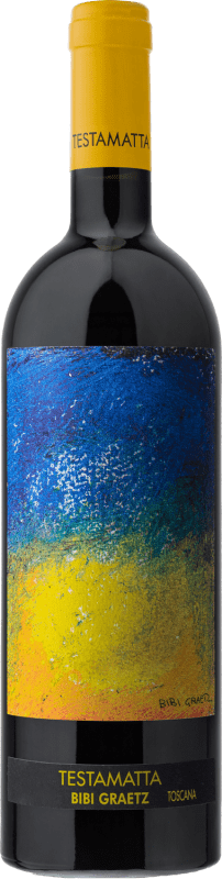104,95 € Envoi gratuit | Vin Rouge Bibi Graetz I.G.T. Toscana Toscane Italie Sangiovese Bouteille 75 cl