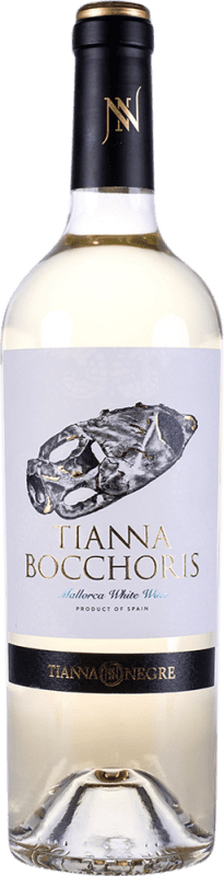 19,95 € Kostenloser Versand | Weißwein Tianna Negre Bocchoris Blanc Alterung I.G.P. Vi de la Terra de Mallorca Balearen Spanien Sauvignon Weiß, Premsal, Giró Ros Flasche 75 cl