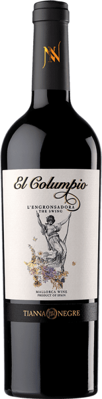 16,95 € 送料無料 | 赤ワイン Tianna Negre Ses Nines El Columpio 若い D.O. Binissalem バレアレス諸島 スペイン Merlot, Syrah, Cabernet Sauvignon, Callet, Mantonegro ボトル 75 cl