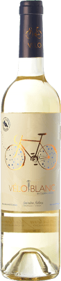 16,95 € Envío gratis | Vino blanco Tianna Negre Ses Nines Vélo Blanc Ecològic D.O. Binissalem Islas Baleares España Mantonegro, Premsal Botella 75 cl