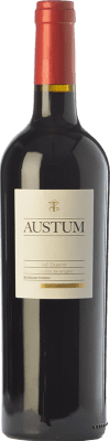 16,95 € Free Shipping | Red Wine Tionio Austum Young D.O. Ribera del Duero Castilla y León Spain Tempranillo Eco Organic Bottle 75 cl
