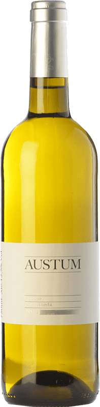 8,95 € Envio grátis | Vinho branco Tionio Austum D.O. Rueda Castela e Leão Espanha Verdejo Garrafa 75 cl