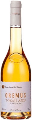 48,95 € Free Shipping | Sweet wine Oremus Tokaji Aszú 3 Puttonyos I.G. Tokaj-Hegyalja Tokaj-Hegyalja Hungary Muscatel Small Grain, Furmint, Hárslevelü Medium Bottle 50 cl