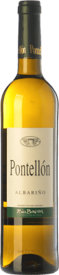 9,95 € Бесплатная доставка | Белое вино Tollodouro Pontellón D.O. Rías Baixas Галисия Испания Albariño — Альбариньо Бутылка Магнум 1,5 L