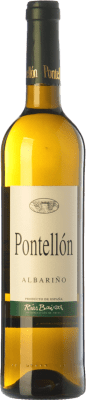 8,95 € Бесплатная доставка | Белое вино Tollodouro Pontellón D.O. Rías Baixas Галисия Испания Albariño бутылка Магнум 1,5 L