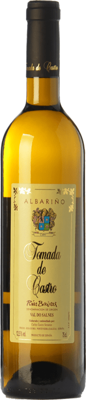 11,95 € Бесплатная доставка | Белое вино Tomada do Castro D.O. Rías Baixas Галисия Испания Albariño бутылка 75 cl