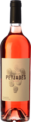 13,95 € Free Shipping | Rosé wine Torelló Petjades D.O. Penedès Catalonia Spain Merlot Magnum Bottle 1,5 L
